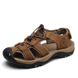Genuine Leather Men Sandals