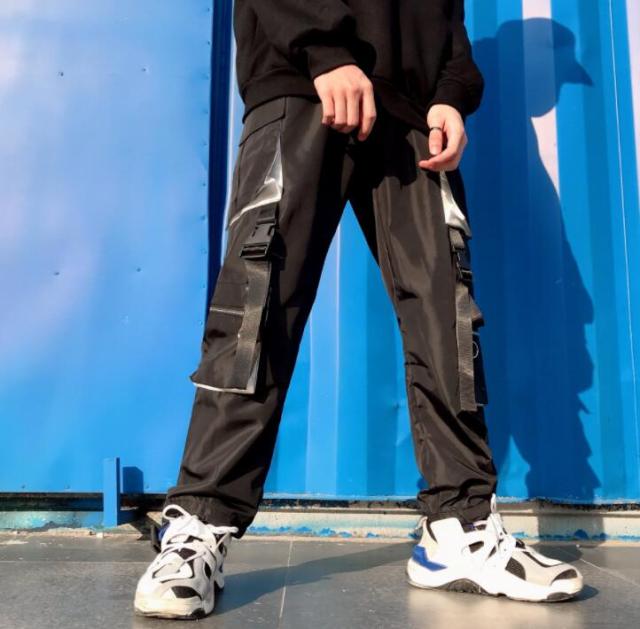 Hot Big Pockets Cargo pants women High Waist Loose Streetwear pants Baggy Tactical Trouser hip hop high quality joggers pants