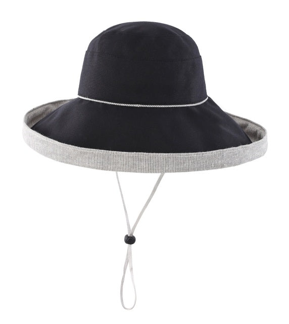 Cotton Fold up Wide Brim Sun Bucket Summer Hat