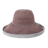 Cotton Fold up Wide Brim Sun Bucket Summer Hat