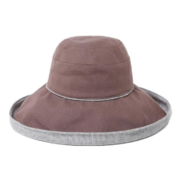 Cotton Fold up Wide Brim Sun Bucket Summer Hat
