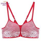 Seamless Wire Free lace Floral bra