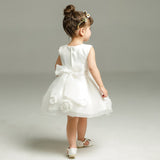 Ivory Princess Gown Kids Christening Gowns for Baby Girl