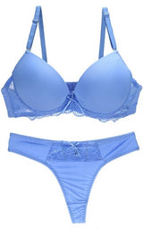 New 2019 Sexy Seamless One Piece Intimates Bras & Lingerie Set for Women Ladies Push Up Plunge Bra Dress Set