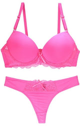 New 2019 Sexy Seamless One Piece Intimates Bras & Lingerie Set for Women Ladies Push Up Plunge Bra Dress Set