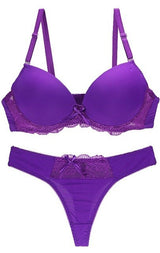 New 2019 Sexy Seamless One Piece Intimates Bras & Lingerie Set for Women Ladies Push Up Plunge Bra Dress Set