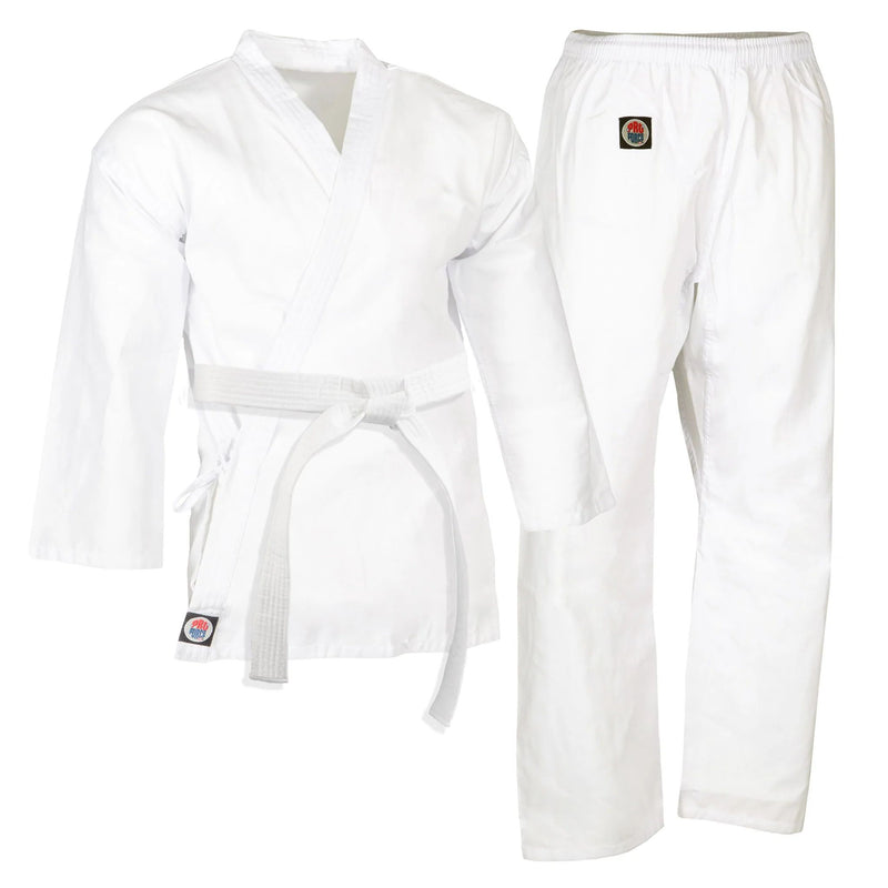 ProForce® 5 oz. Classic Karate Uniform (Elastic Drawstring) - 60/40 Blend - With Free White Belt